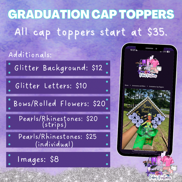 Graduation Cap Toppers